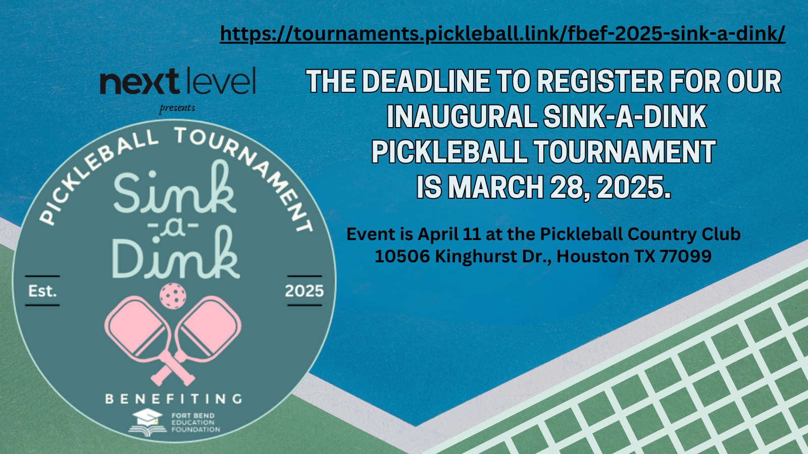  Pickleball Registration 2025 - HF
